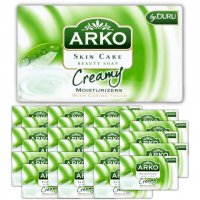 Mydło kosmetyczne Arko Skin Care z dodatkowym kremem głęboko nawilżające 90 g x 24 sztuki