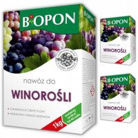 Nawóz Biopon do winorośli 1 kg x 3 sztuki