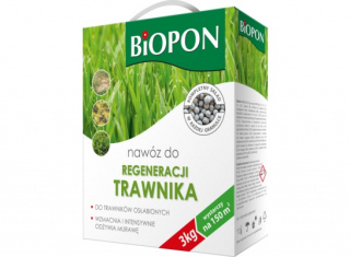 Nawóz do regeneracji trawnika Biopon 3 kg