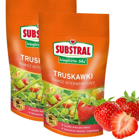 Nawóz do truskawek Substral Magiczna Siła 350 g x 2 sztuki