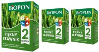 Nawóz piękny trawnik wiosna Biopon 2 kg x 3 sztuki
