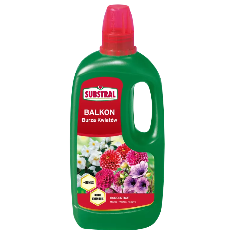 Nawóz w płynie koncentrat burza kwiatów balkon Substral 1 l