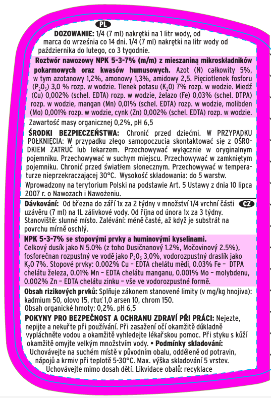 Nawóz w płynie koncentrat Orchidea Substral 250 ml