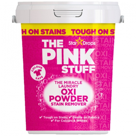 Odplamiacz w proszku do tkanin kolorowych Oxi Powder Pink Stuff 1 kg