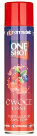 Odświeżacz powietrza One Shot Owoce leśne Normatek 600 ml