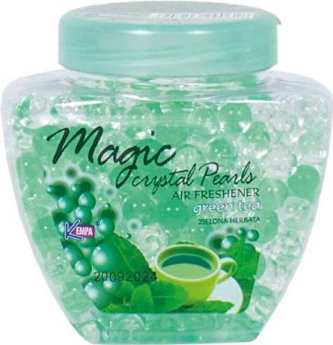 Odświeżające kuleczki żelowe Magic Cristal Pearls Zielona Herbata 250 g