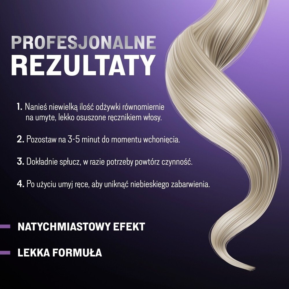 Odżywka do włosów Joanna Professional Anti-Yellow Boost Complex tonująca kolor 500 g