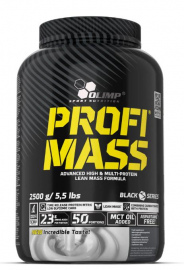 Odżywka na masę gainer Olimp Profi Mass o smaku czekoladowym 2500 g