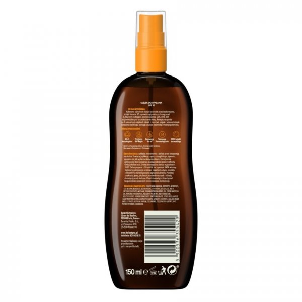 Olejek do opalania nawilżający Kolastyna SPF 10 150 ml