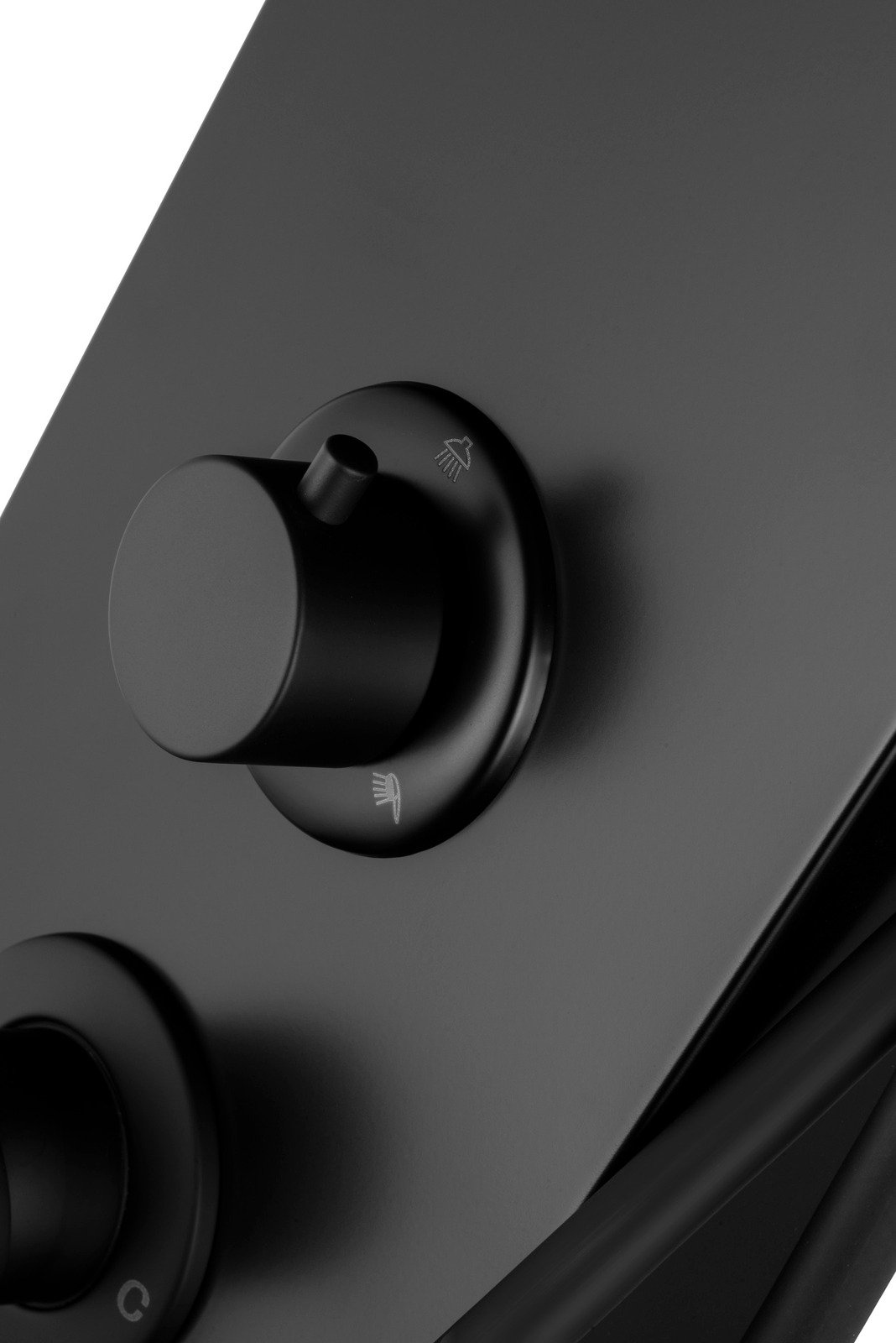 Panel prysznicowy Corsan ALTO Mieszacz Czarny