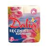 Papier toaletowy Dalia biały soft&strong 3-warstwowy (8 rolek) + Ręcznik papierowy Dalia (2 rolki) x 8 opakowań