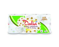 Papier toaletowy Dalia rumiankowy soft & strong 3-warstwowy (8 rolek)