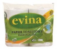 Papier toaletowy Evina Ekologiczny XXL (4 rolki)