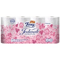 Papier toaletowy Foxy Jedwab neutralny dla skóry (8 rolek)