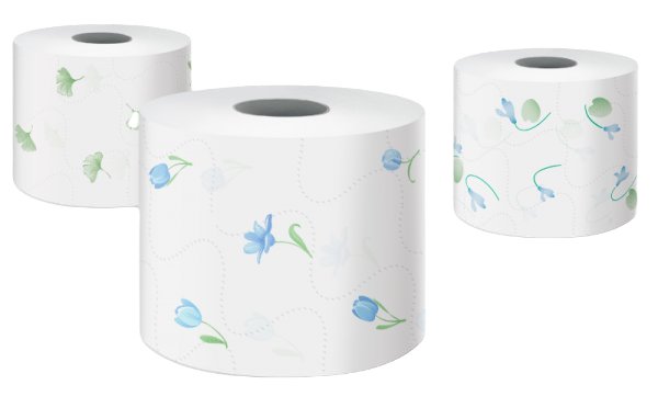 Papier toaletowy Foxy Mega rolki bez końca (4 rolki) x 9 sztuk