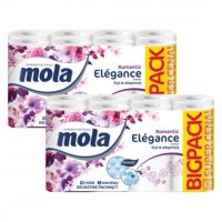 Papier toaletowy Mola Romantic Elegance (16 rolek) x 2 opakowania