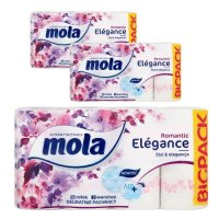 Papier toaletowy Mola Romantic Elegance (16 rolek) x 3 opakowania