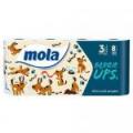 Papier toaletowy Mola Ups (8 rolek)