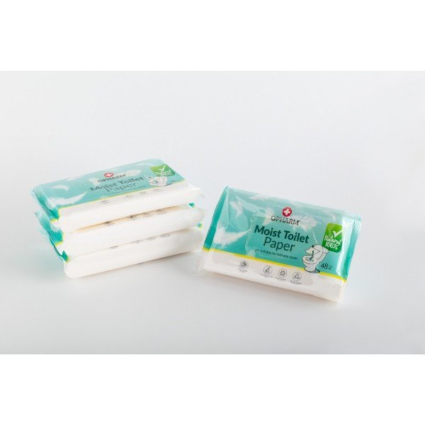 Papier toaletowy nawilżany Opharm Toilet Wipes (48 sztuk)