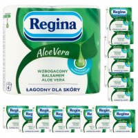 Papier toaletowy Regina Aloe Vera 3 warstwy (4 rolki) x 15 opakowań