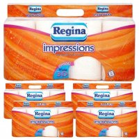 Papier toaletowy Regina impressions pomarańczowy (8 rolek) x 5 opakowań