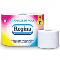 Papier toaletowy Regina Najdłuższe Rolki 2 warstwy (4 rolki)