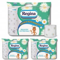 Papier toaletowy Regina Rumiankowy 3 warstwy (12 rolek) x 3 opakowania