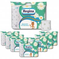 Papier toaletowy Regina Rumiankowy 3 warstwy (12 rolek) x 8 opakowań