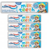 Pasta do zębów Aquafresh Milk Teeth dla dzieci 0-2 lat 50 ml x 5 sztuk