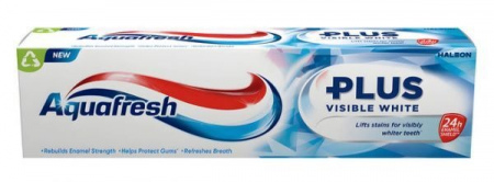 Pasta do zębów Aquafresh Plus visible white 75 ml