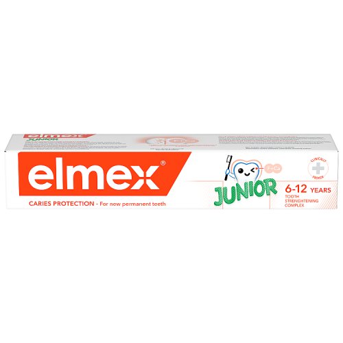 Pasta do zębów dla dzieci Elmex Junior 6-12 lat 75 ml