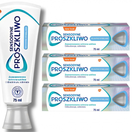 Pasta do zębów Sensodyne ProSzkliwo delikatne wybielanie 100 ml x 3 sztuki