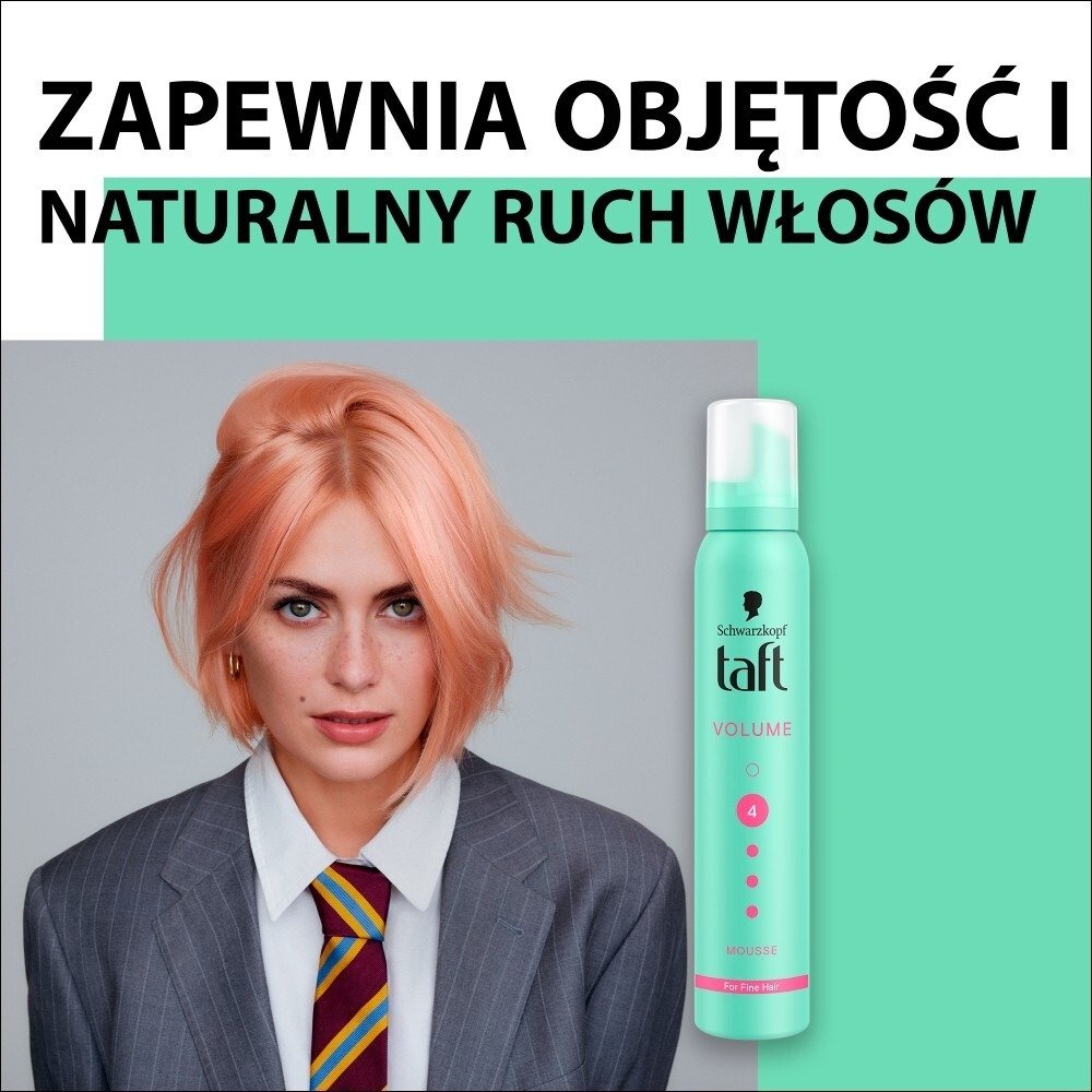 Pianka do włosów Taft Volume Ultra Strong 200 ml