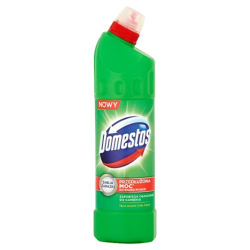 Płyn czyszcząco-dezynfekujący Domestos Przedłużona Moc Pine Fresh 750 ml x 8 sztuk