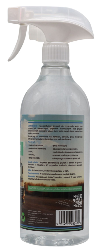 Płyn do czyszczenia Camper Cleaner 10w1 Q-Water X-Power 750 ml