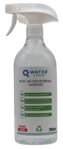 Płyn do czyszczenia łazienek Q-Water X-Power 750 ml