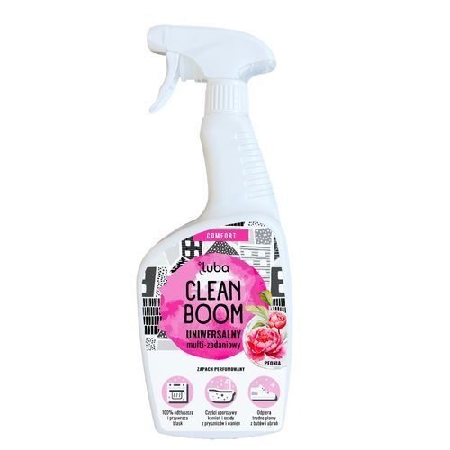 Płyn do czyszczenia Luba Comfort Clean Boom uniwersalny peonia 600 ml