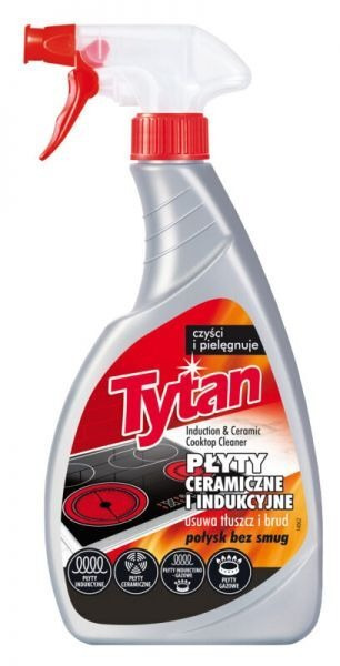 Płyn do czyszczenia płyt ceramicznych Tytan w sprayu 500 ml