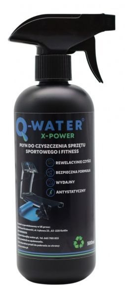 Płyn do czyszczenia sprzętu sportowego i fitness Q-Water X-Power 500 ml