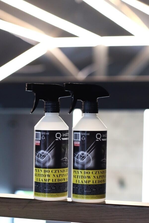 Płyn do czyszczenia sufitów napinanych i lamp ledowych Q-Water X-Power 500 ml