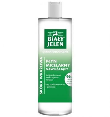 Płyn micelarny dermatologiczny Biały Jeleń 400 ml