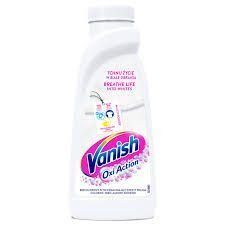 Płyn wzmacniający pranie Vanish Oxi Action do tkanin białych 500 ml