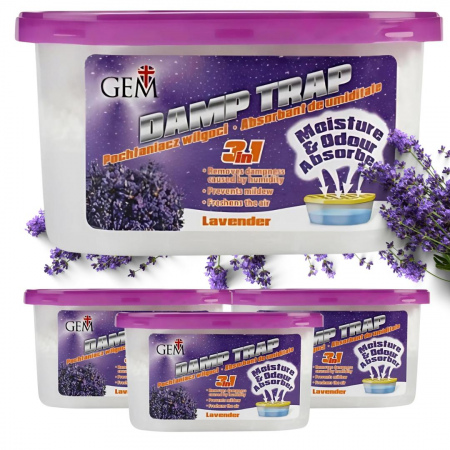 Pochłaniacz wilgoci Ardor Damp Trap Lavender 400 ml x 4 sztuki