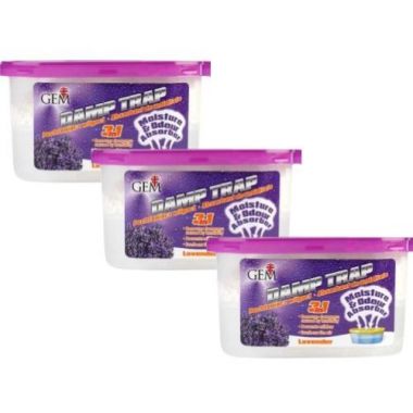 Pochłaniacz wilgoci Gem Damp Trap Lavender 400 ml x 3 sztuki