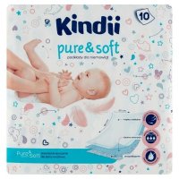Podkłady dla niemowląt Kindii pure & soft (10 sztuk)