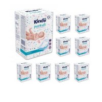 Podkłady dla niemowląt Kindii pure & soft (5 sztuk) x 9 opakowań