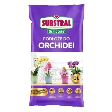 Podłoże do orchidei Substral Osmocote 3 l