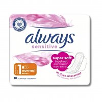 Podpaski higieniczne Always Sensitive Ultra Normal Plus (10 sztuk)