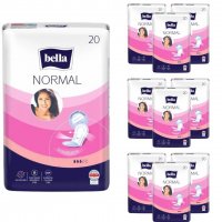 Podpaski higieniczne Bella Normal (20 sztuk) x 10 opakowań