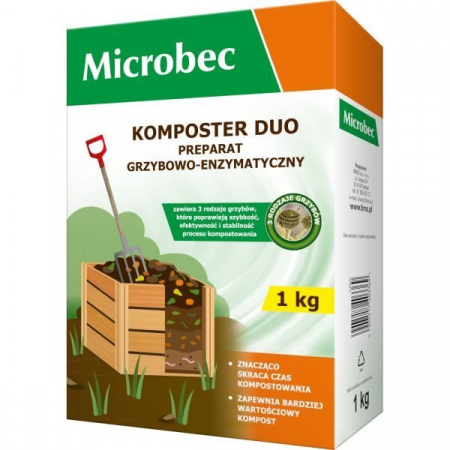 Preparat grzybowo-enzymatyczny Microbec komposter duo 1 kg